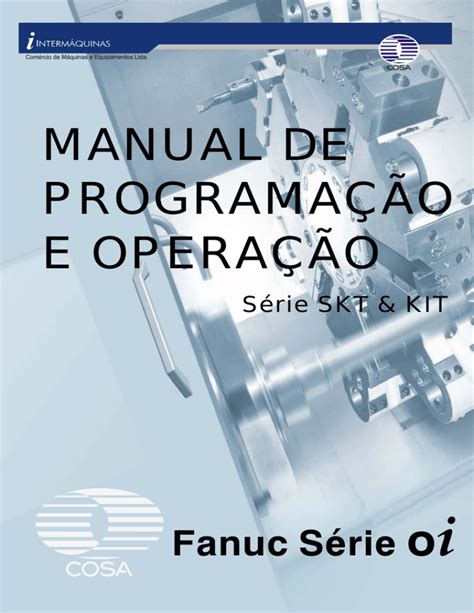 MANUAL DE PROGRAMAÇÃO E OPERAÇÃO 